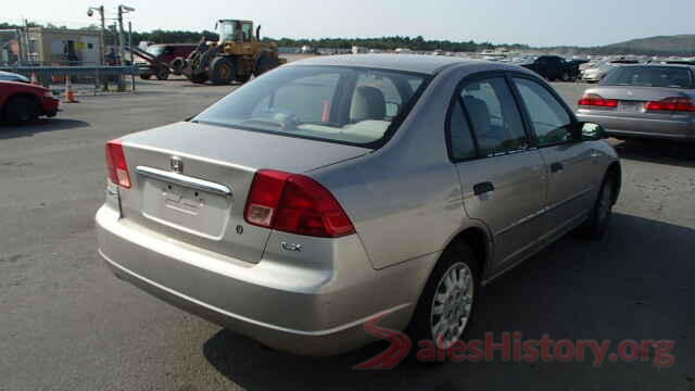 5NPD84LF3LH532643 2001 HONDA CIVIC