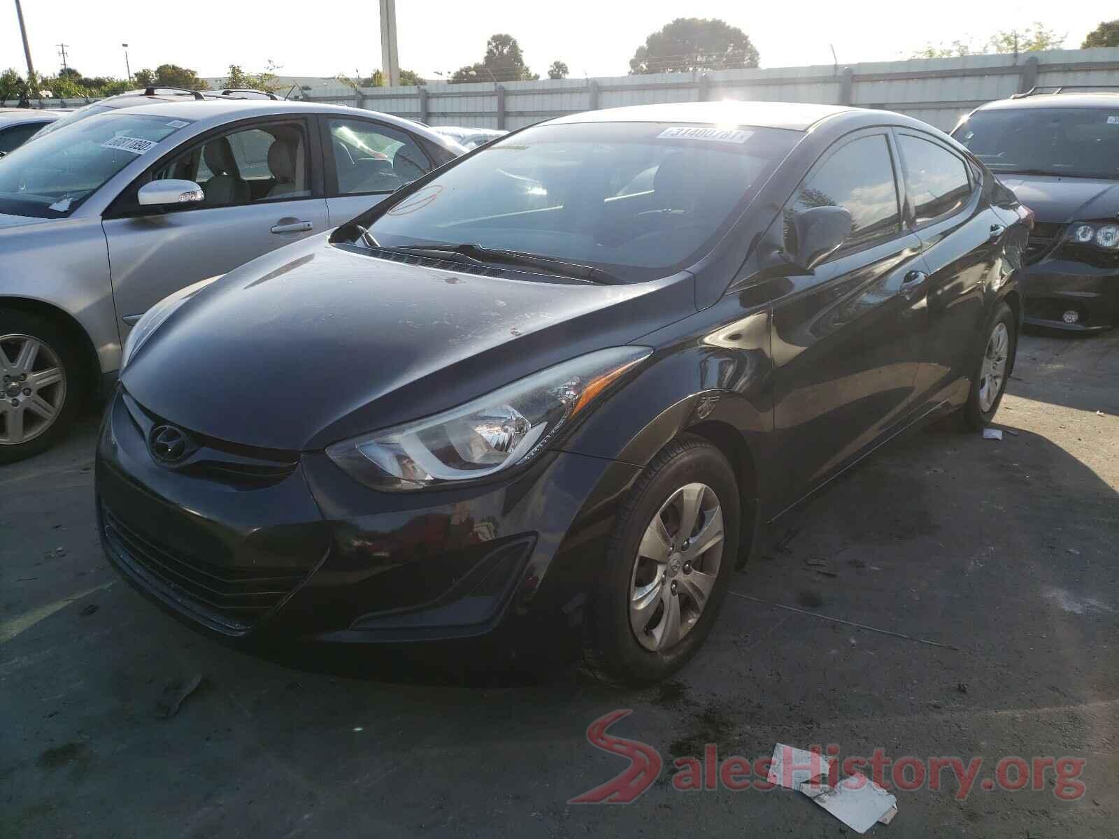 KMHDH4AE6GU481253 2016 HYUNDAI ELANTRA