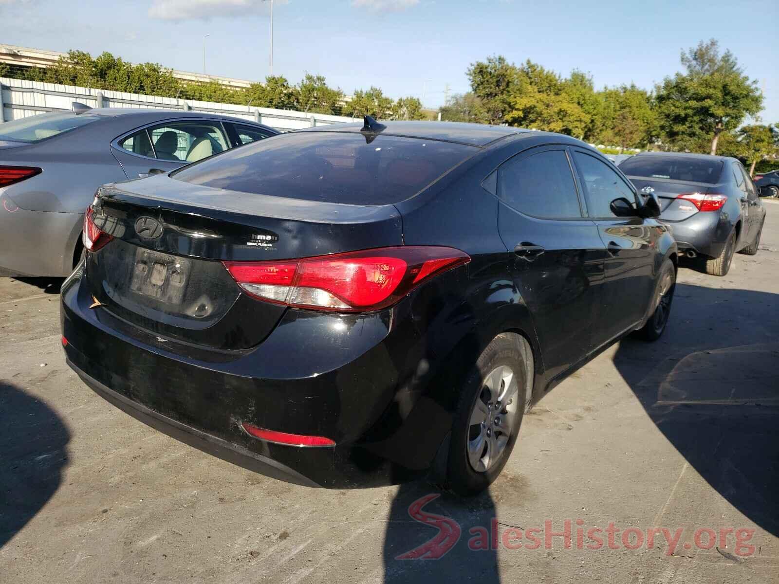 KMHDH4AE6GU481253 2016 HYUNDAI ELANTRA