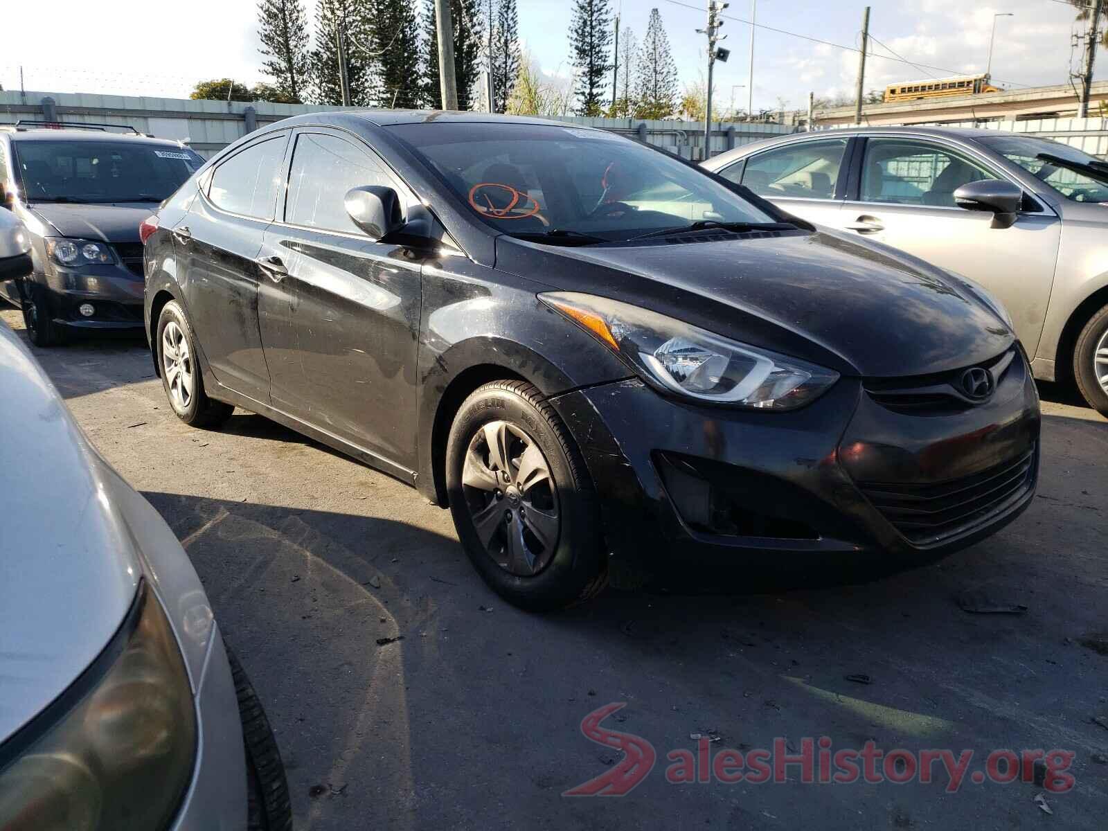 KMHDH4AE6GU481253 2016 HYUNDAI ELANTRA