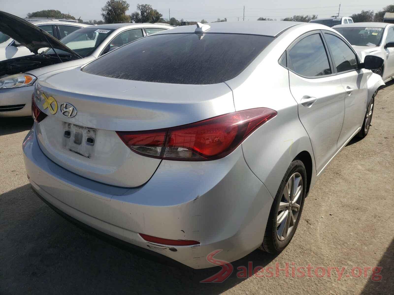 5NPDH4AE1GH788991 2016 HYUNDAI ELANTRA