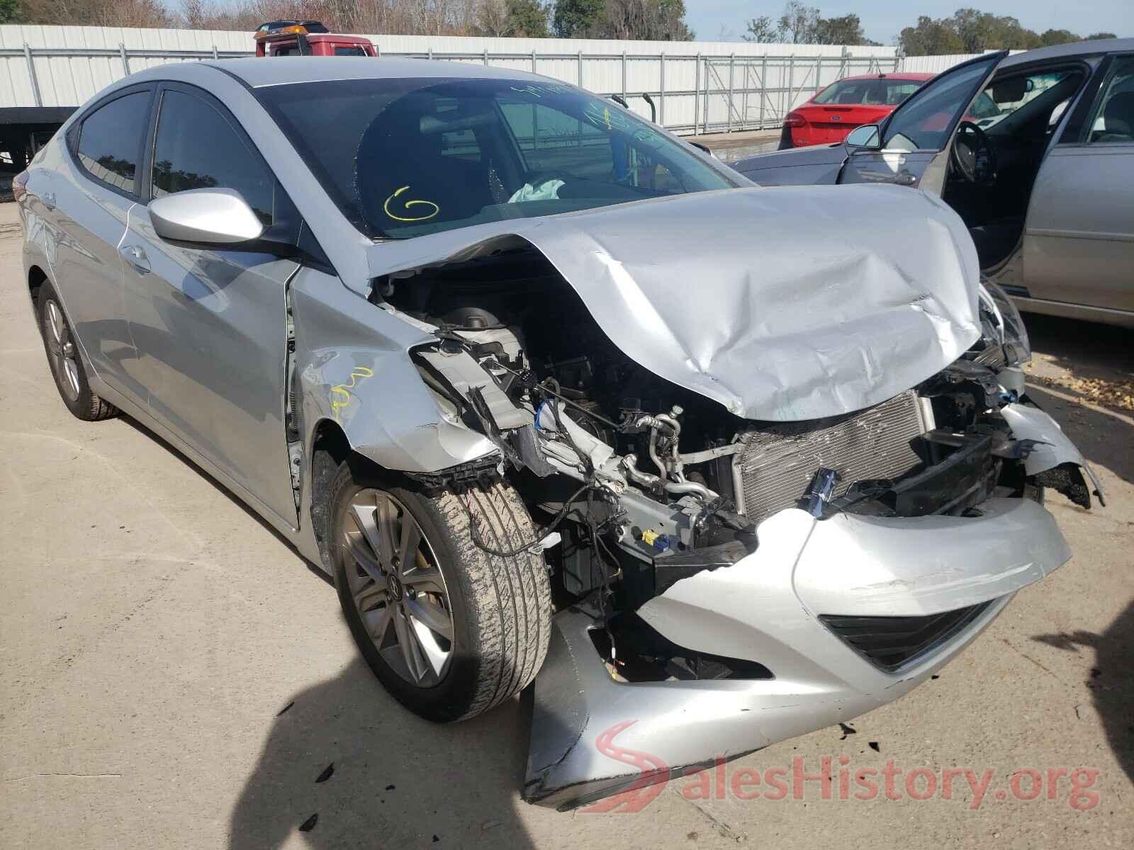 5NPDH4AE1GH788991 2016 HYUNDAI ELANTRA