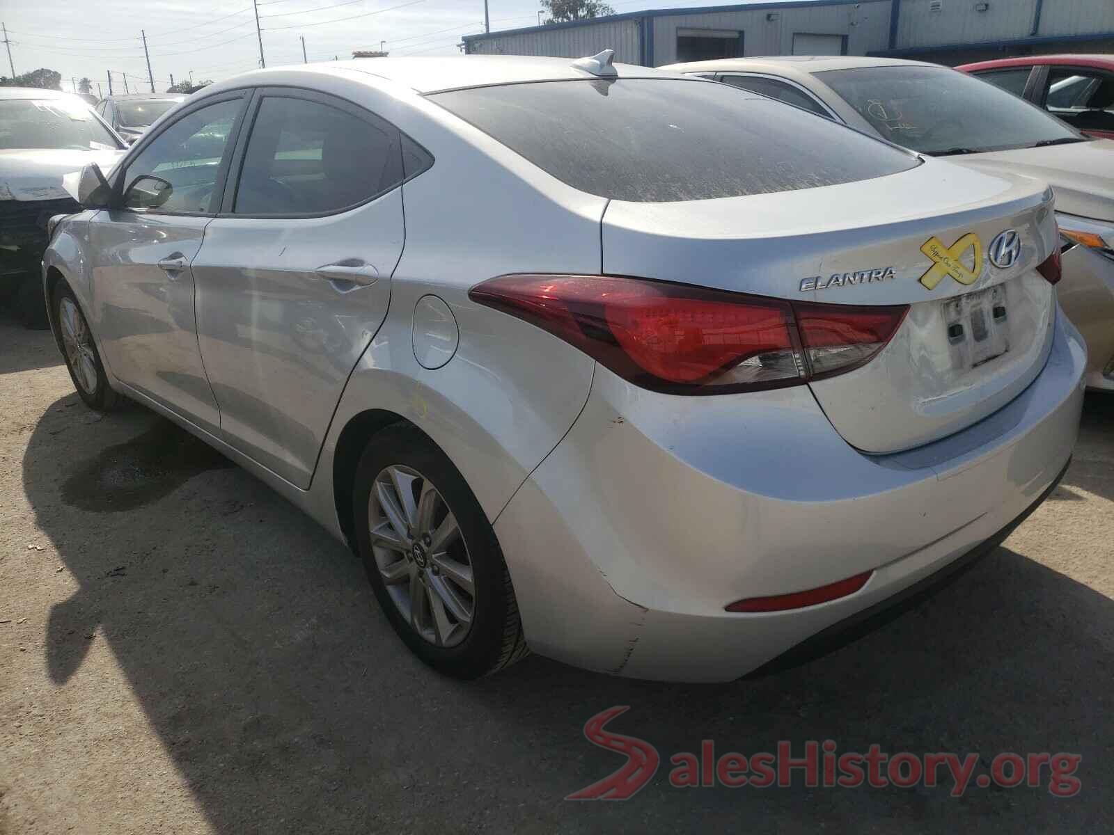 5NPDH4AE1GH788991 2016 HYUNDAI ELANTRA