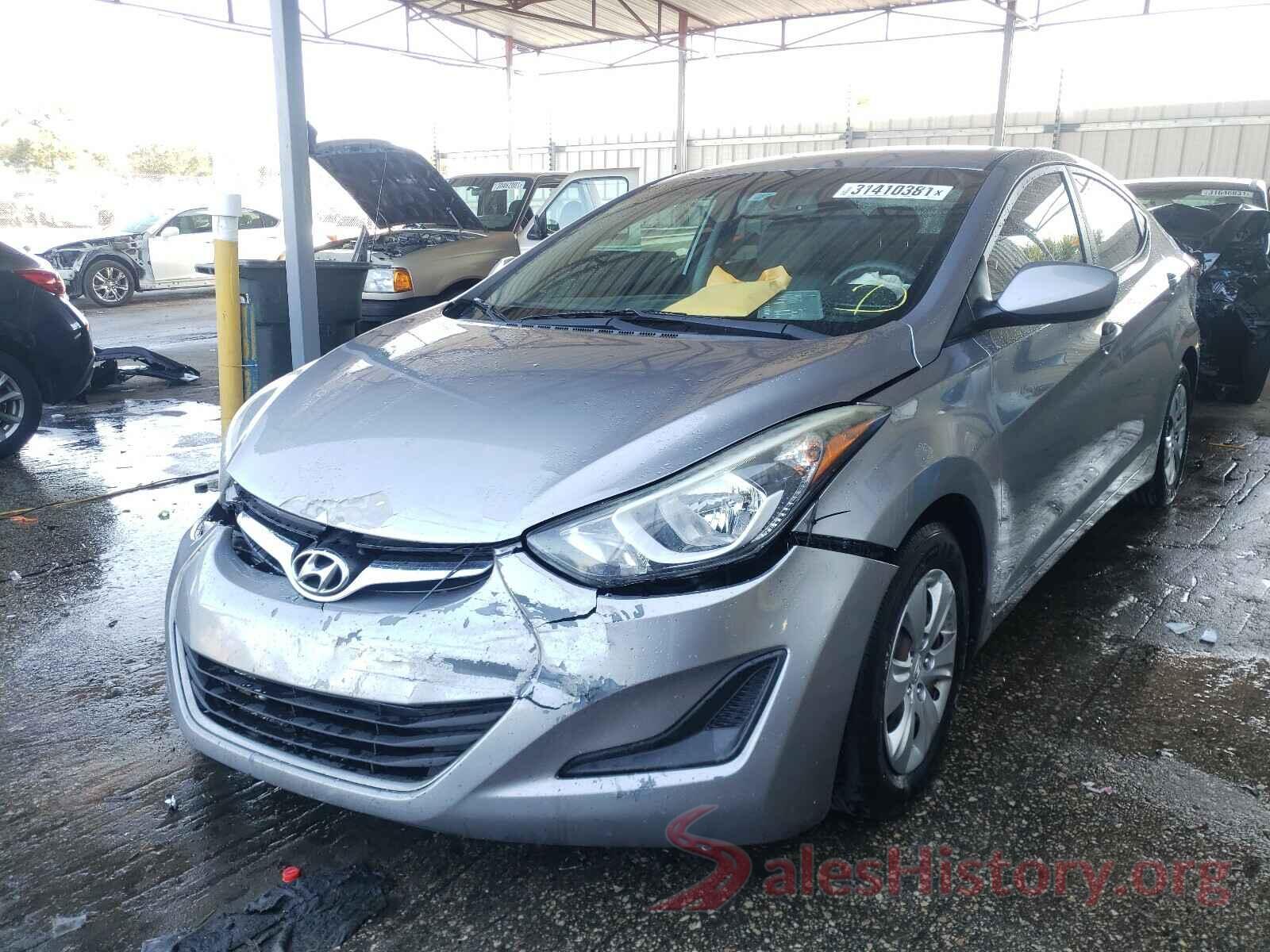 KMHDH4AE0GU483127 2016 HYUNDAI ELANTRA