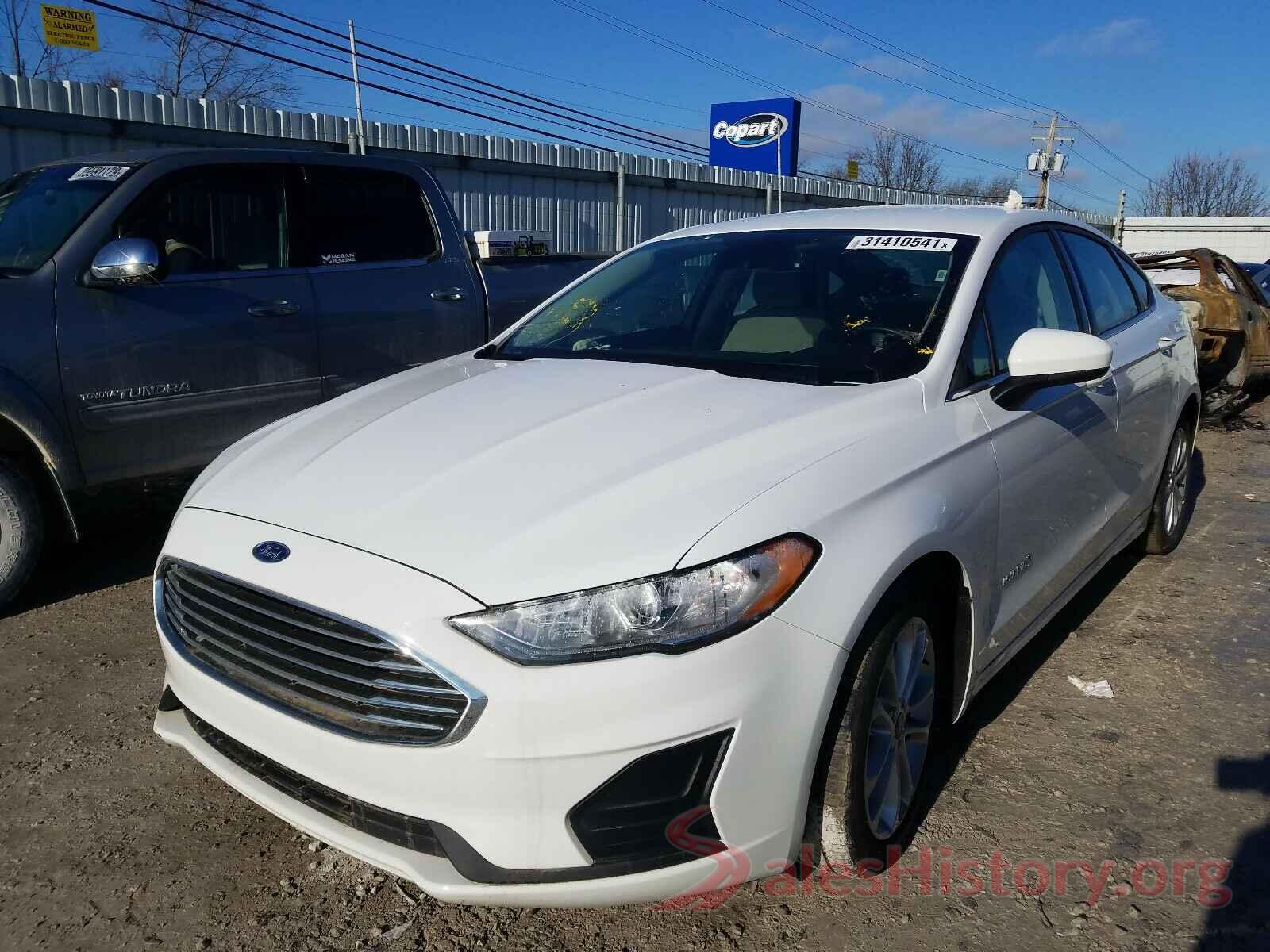 3FA6P0LU5KR263162 2019 FORD FUSION