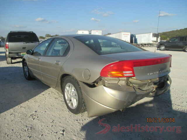 1C4PJLLBXKD249167 2002 DODGE INTREPID