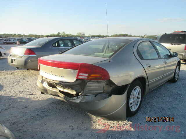 1C4PJLLBXKD249167 2002 DODGE INTREPID