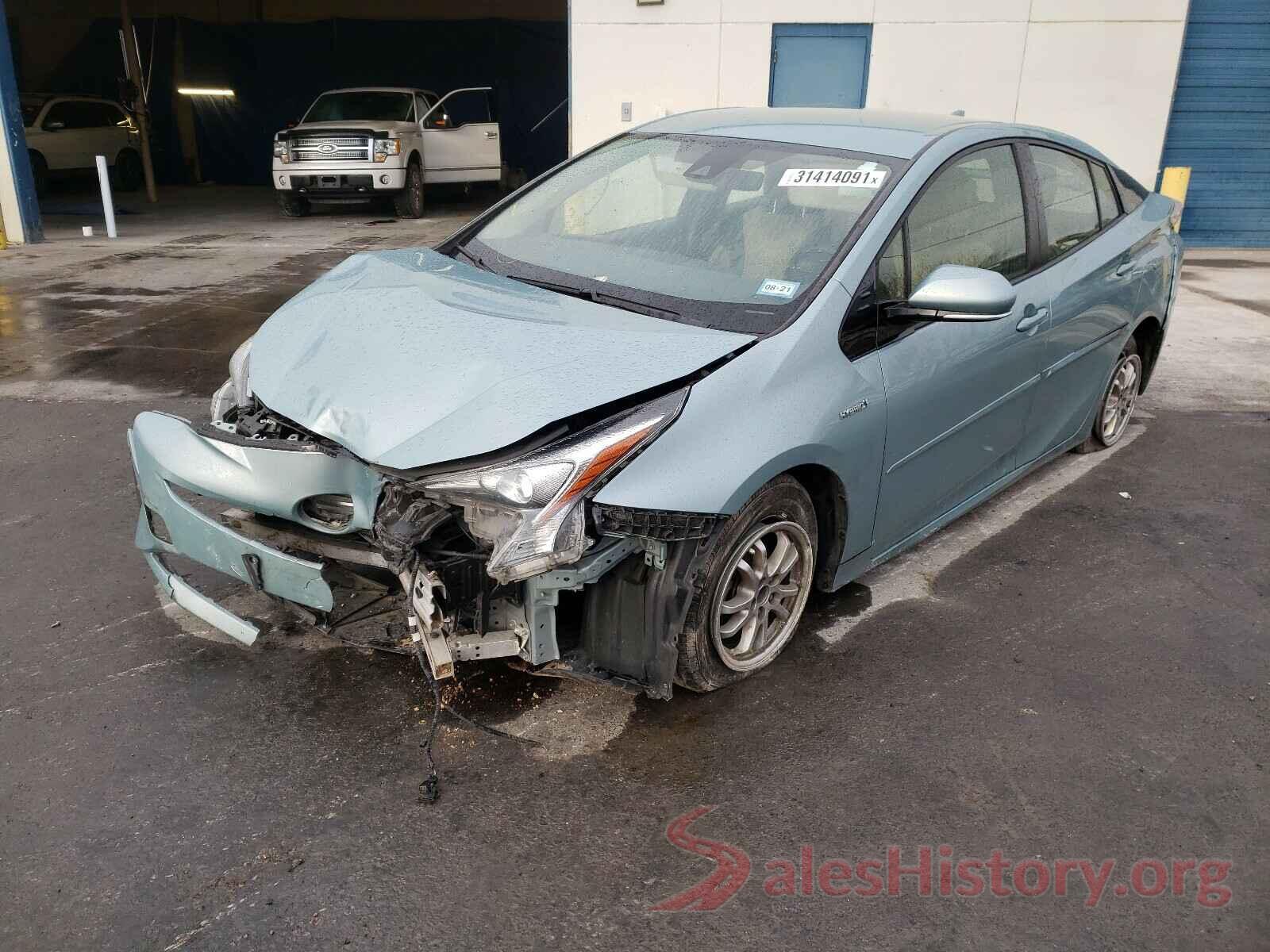 JTDKBRFU6J3069258 2018 TOYOTA PRIUS