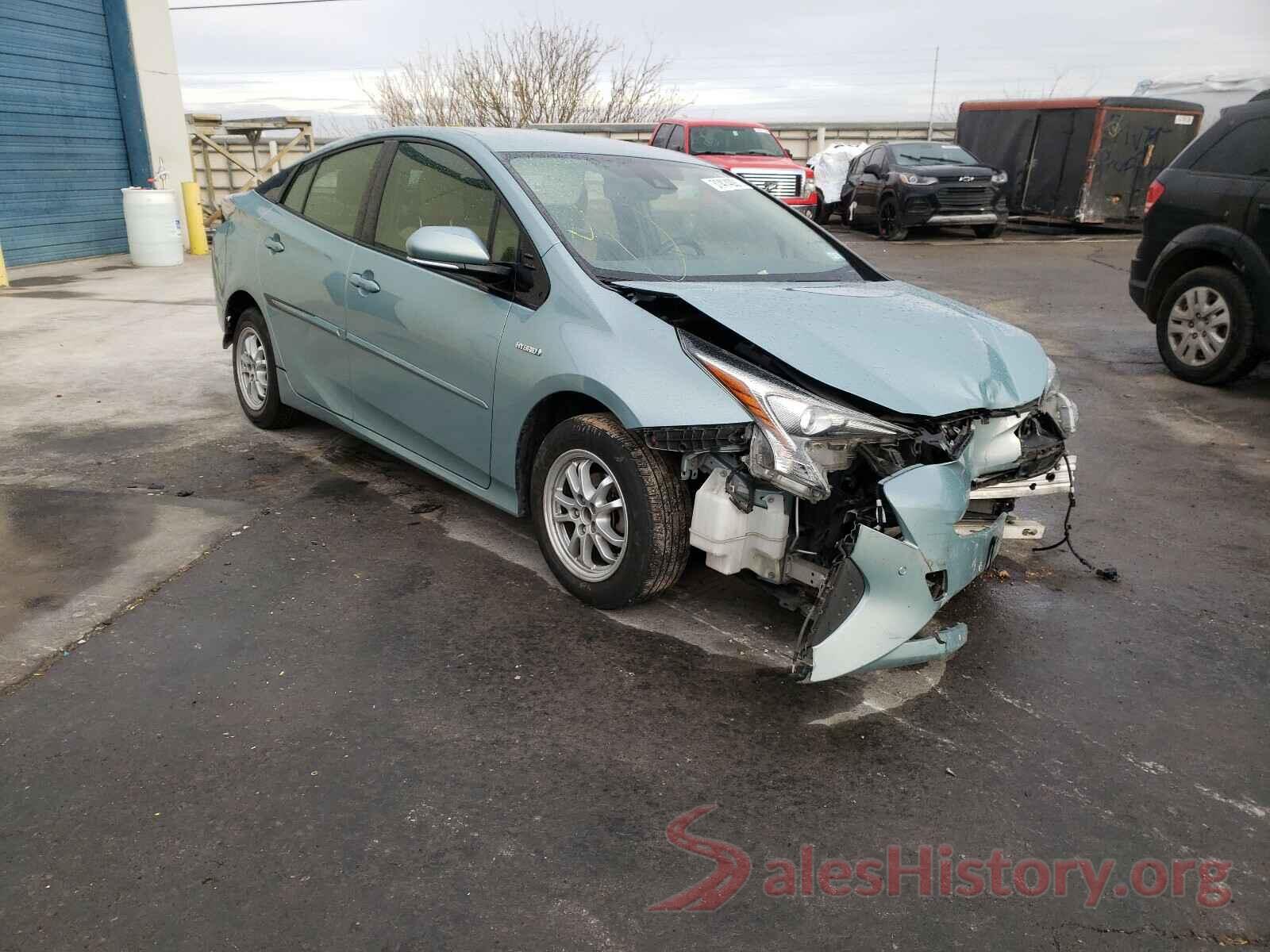 JTDKBRFU6J3069258 2018 TOYOTA PRIUS