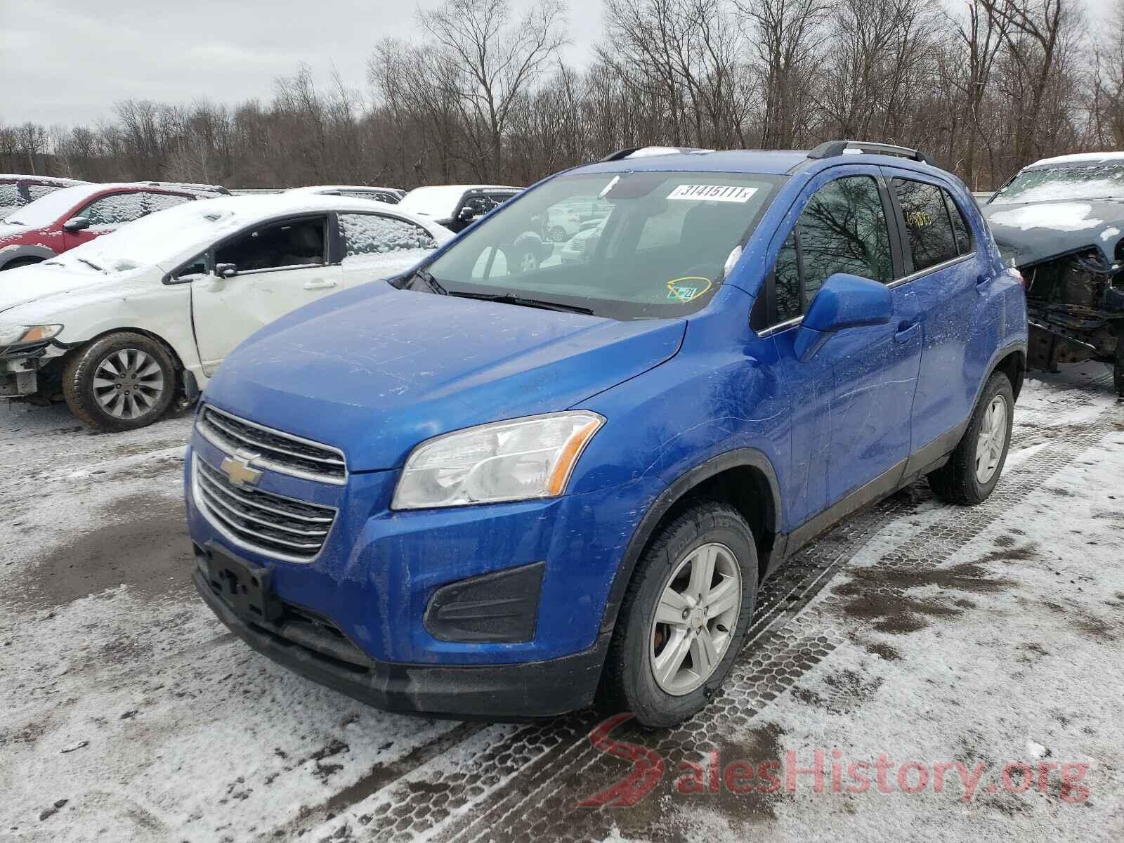 3N1CP5BV6LL555933 2016 CHEVROLET TRAX