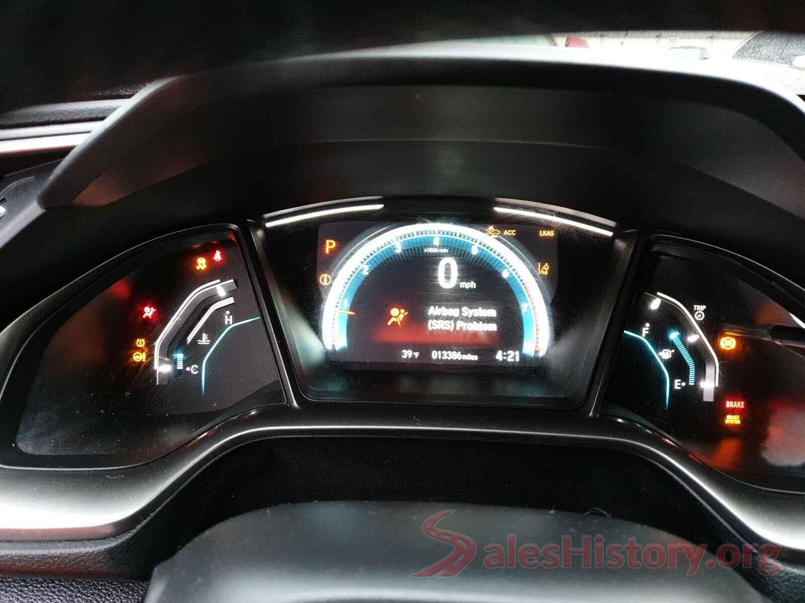 SHHFK7H6XKU408112 2019 HONDA CIVIC