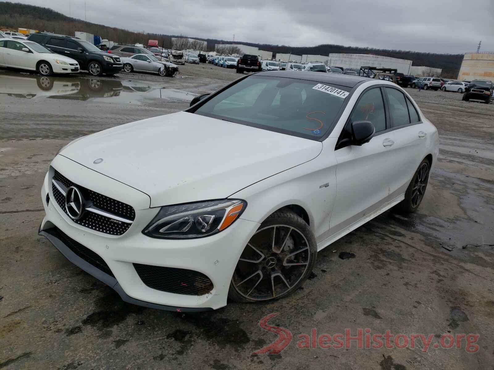 55SWF6EB7HU212928 2017 MERCEDES-BENZ C CLASS