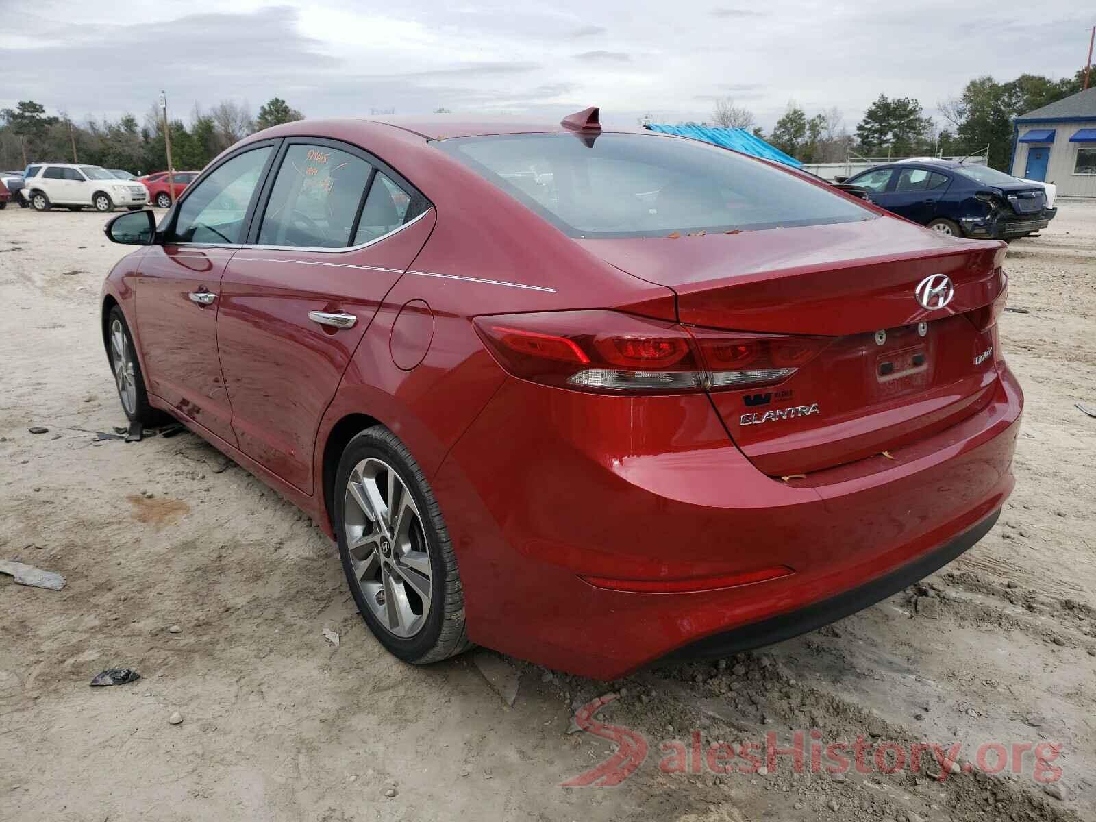 KMHD84LF5HU283741 2017 HYUNDAI ELANTRA