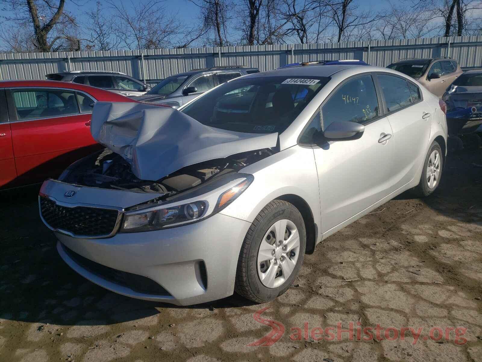 3KPFK4A79JE190736 2018 KIA FORTE