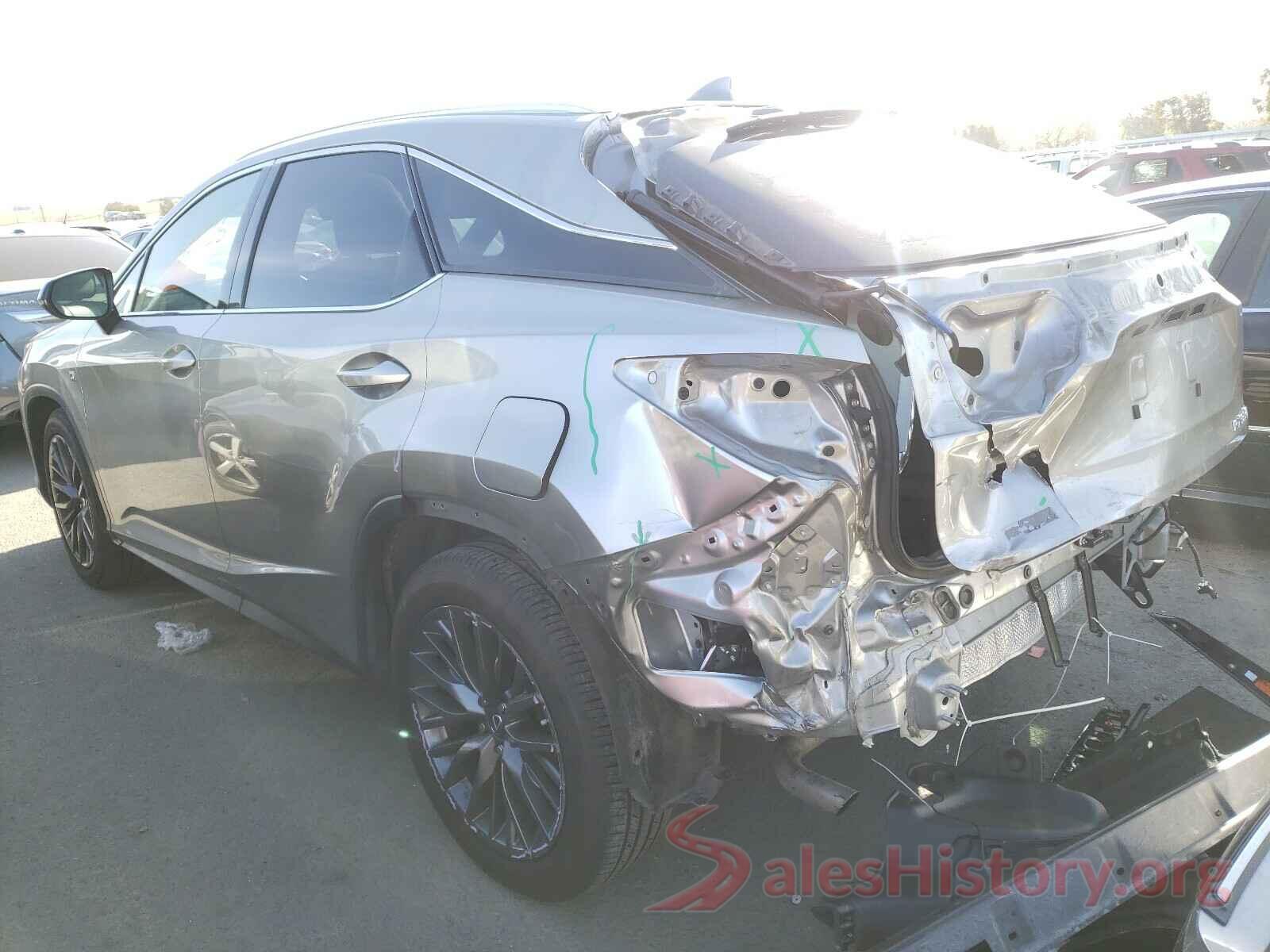 2T2BZMCA7HC068934 2017 LEXUS RX350