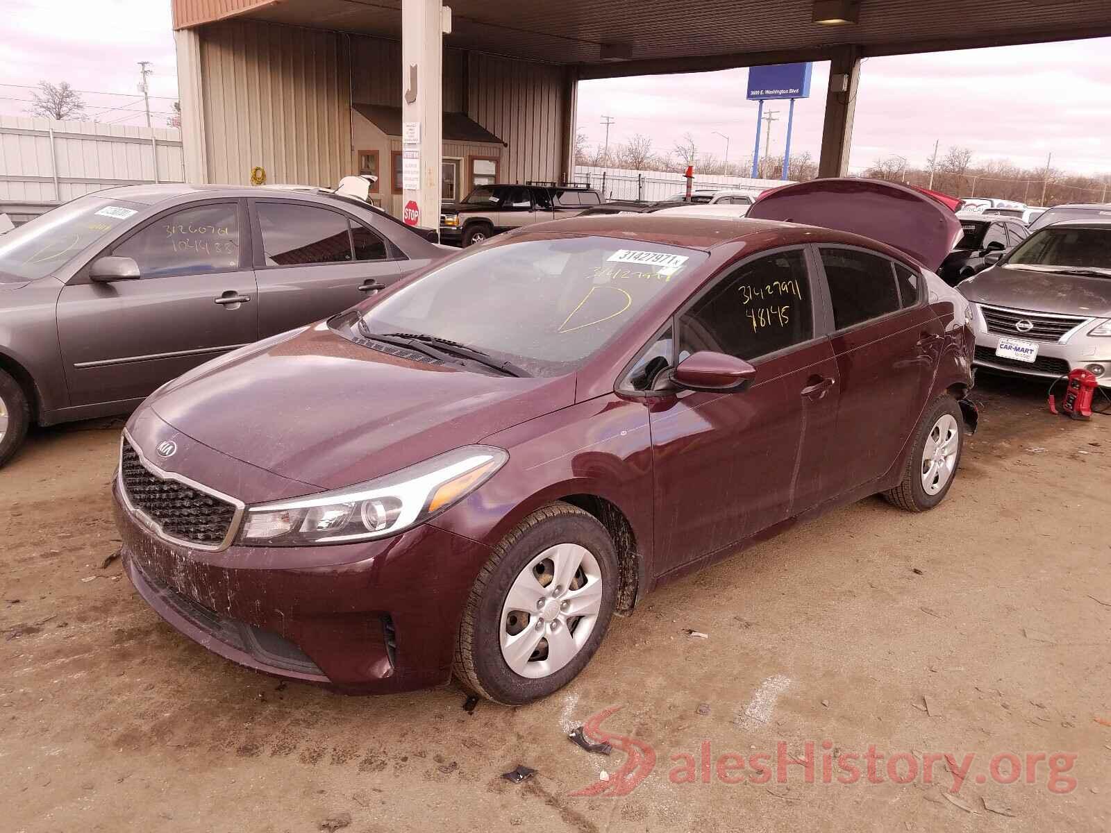 3KPFK4A72HE044155 2017 KIA FORTE