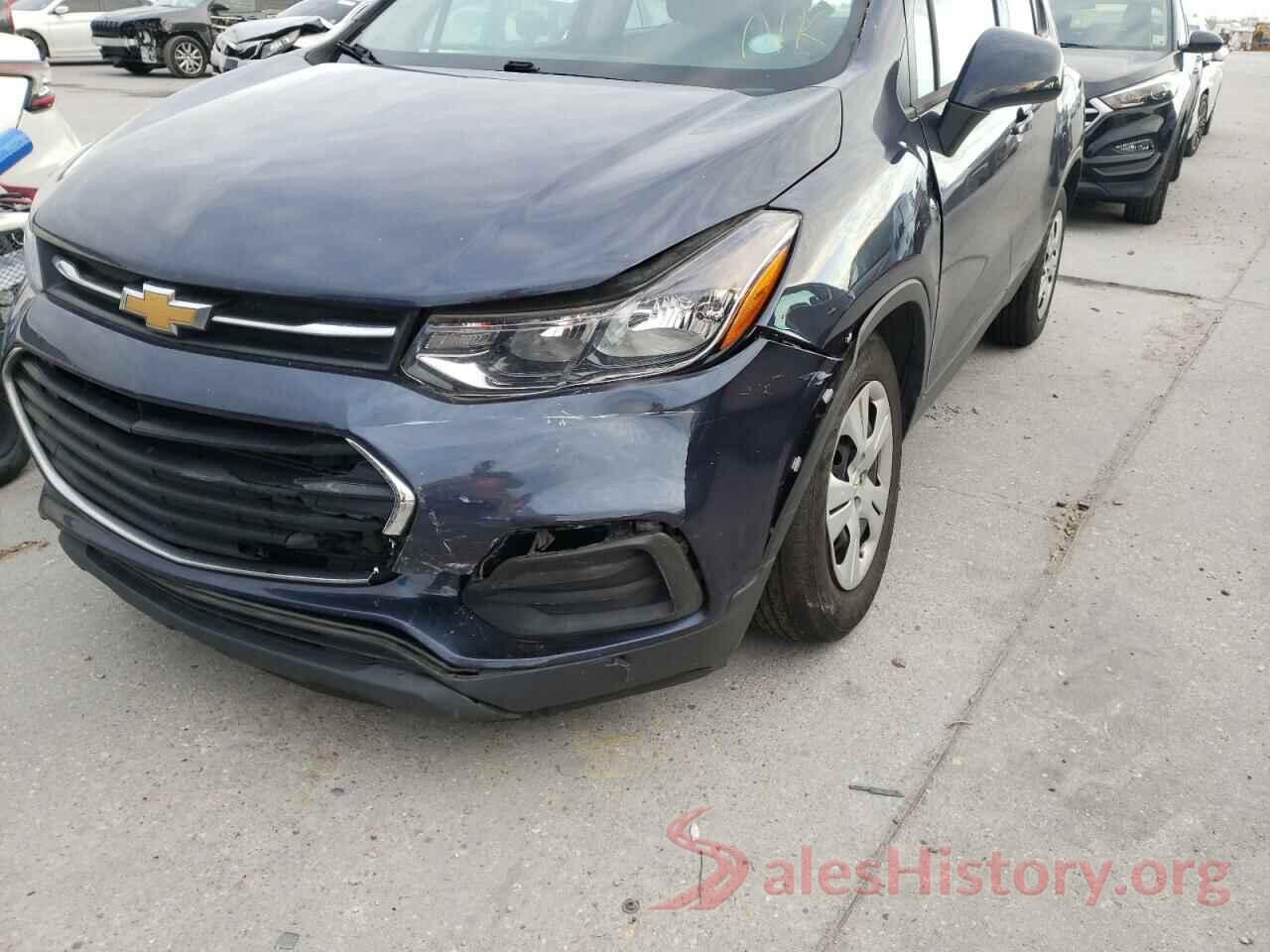 3GNCJKSB3KL158124 2019 CHEVROLET TRAX