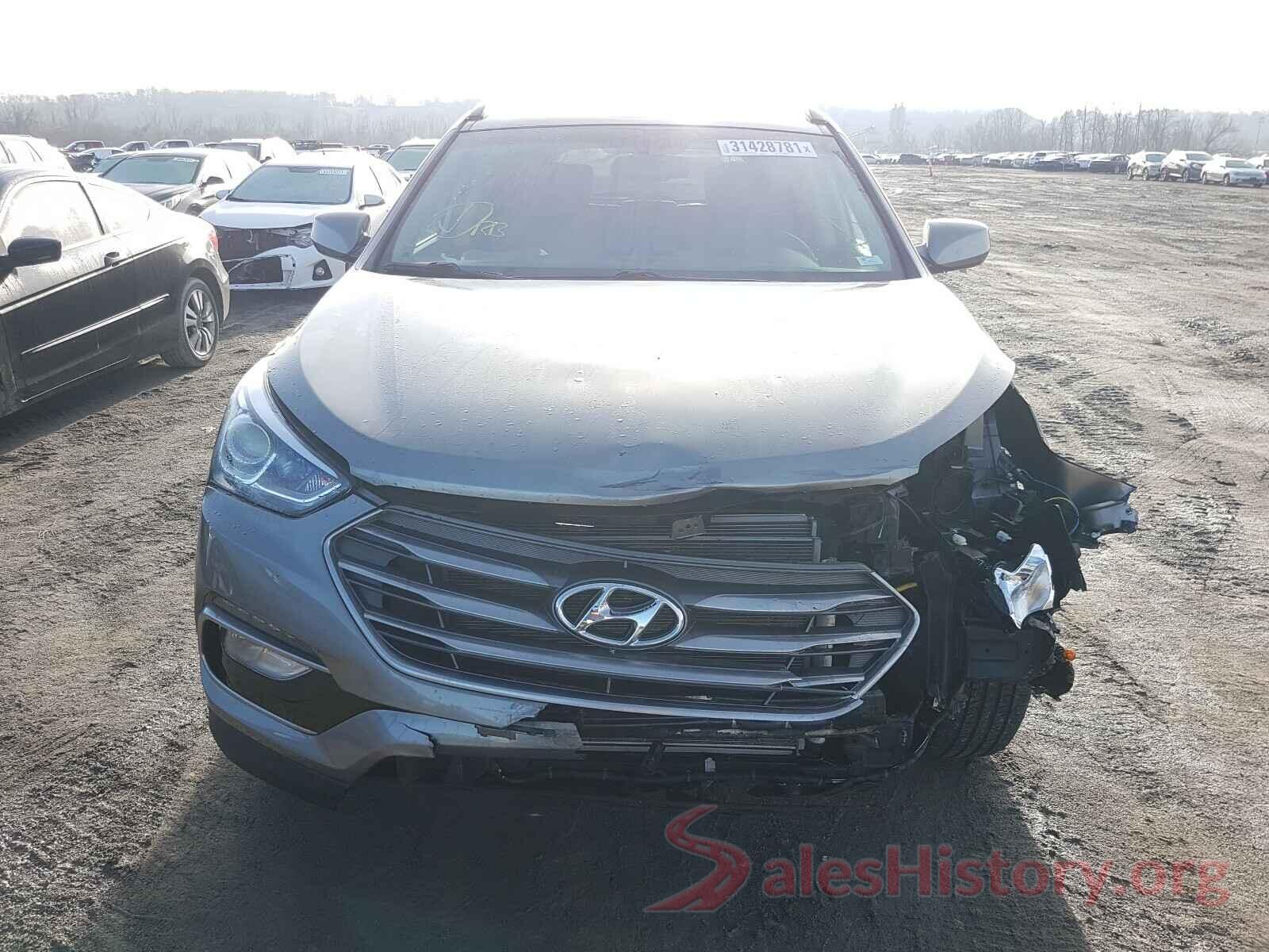 5XYZUDLB1HG435034 2017 HYUNDAI SANTA FE