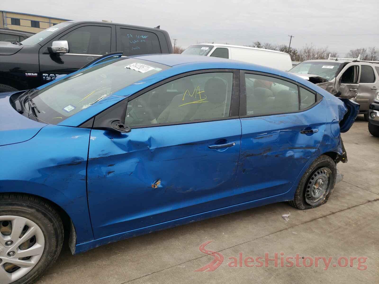 5NPD74LF8JH283644 2018 HYUNDAI ELANTRA