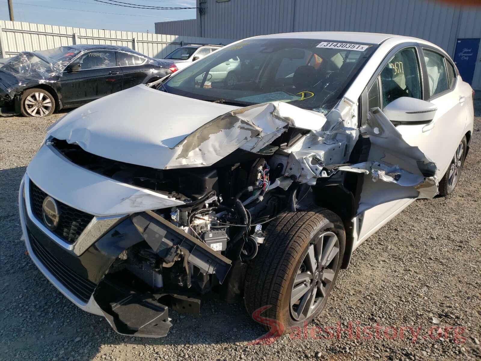 3N1CN8EV6LL921117 2020 NISSAN VERSA