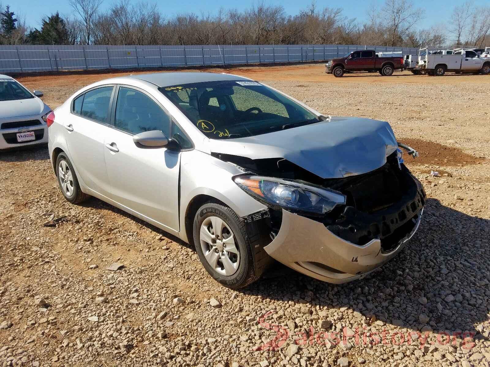 KNAFK4A68G5585824 2016 KIA FORTE