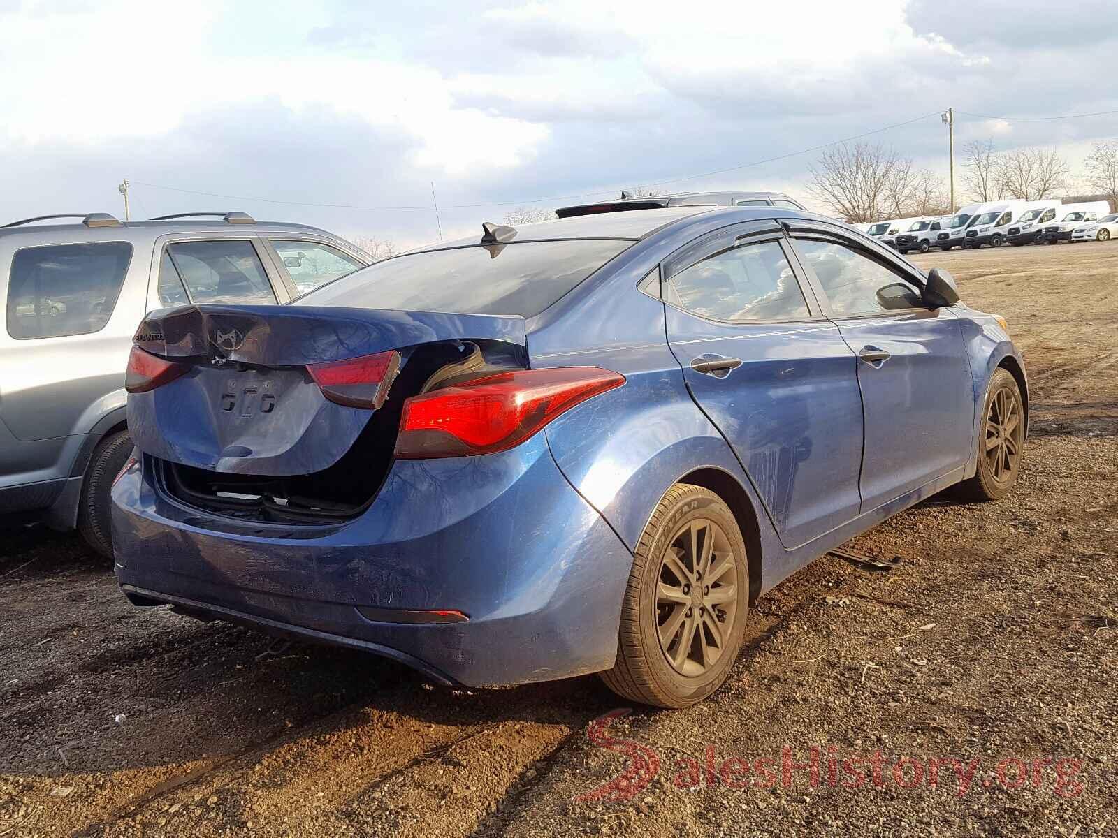 5NPDH4AE6GH684013 2016 HYUNDAI ELANTRA