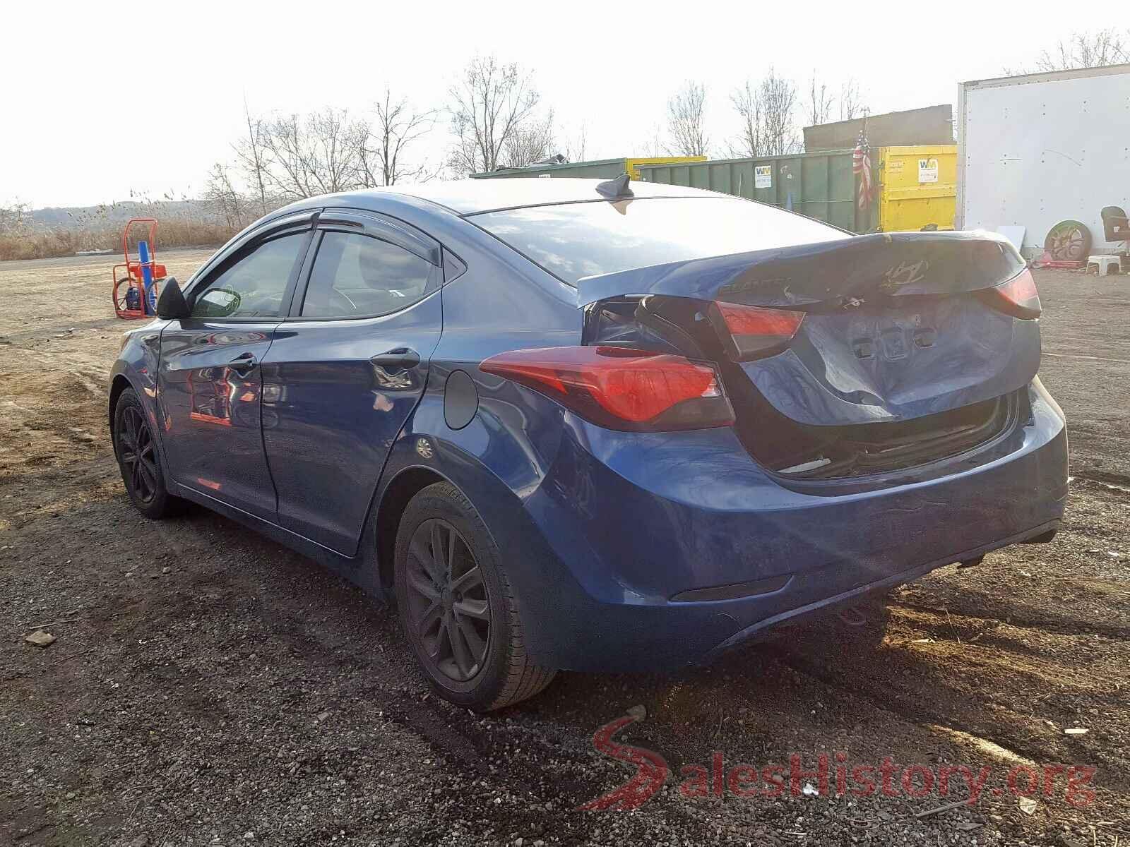 5NPDH4AE6GH684013 2016 HYUNDAI ELANTRA