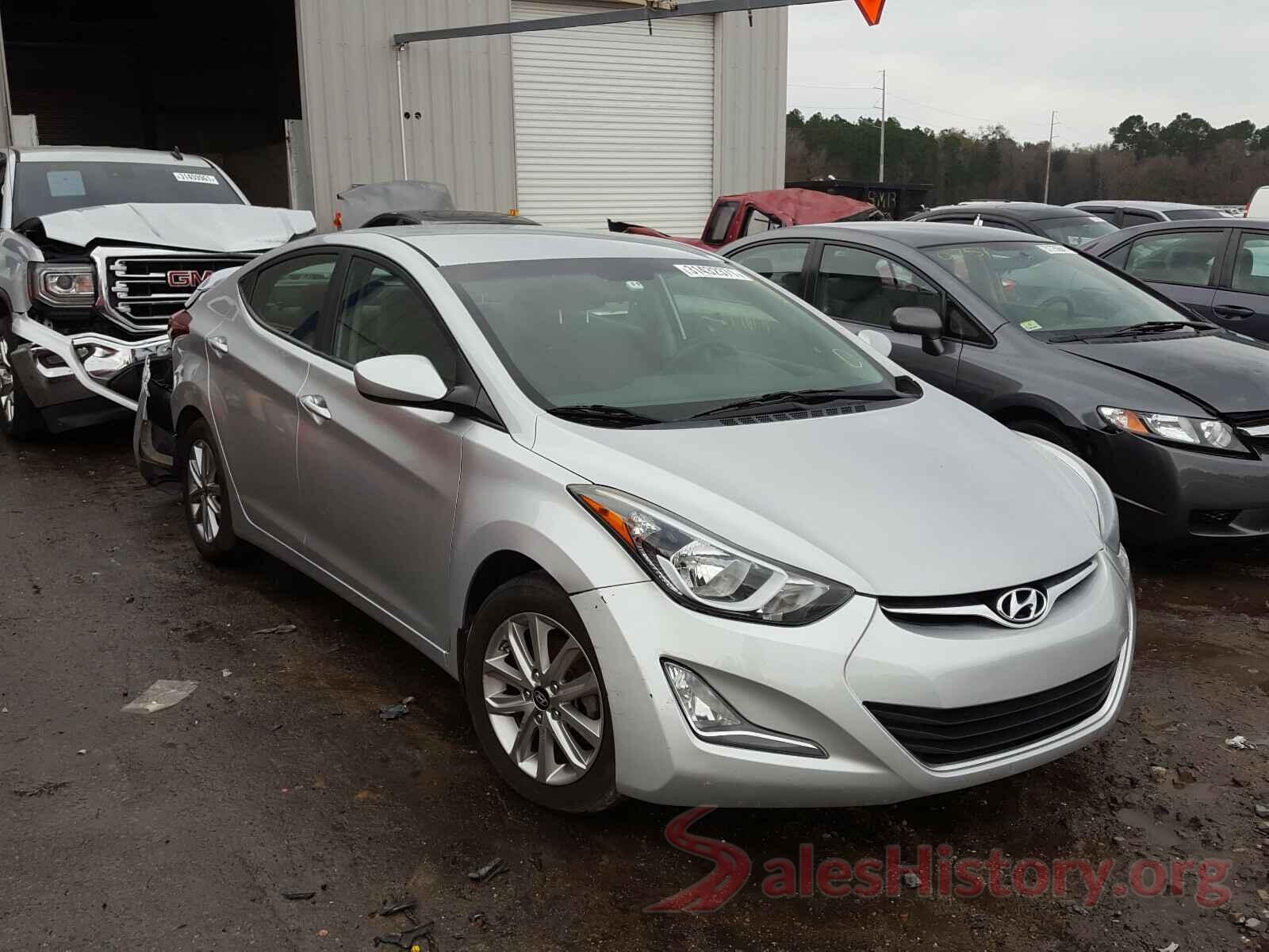 KMHDH4AE7GU545641 2016 HYUNDAI ELANTRA