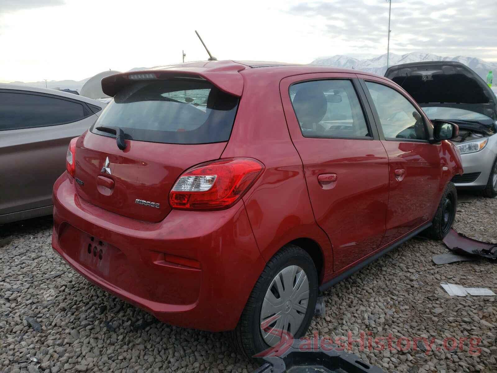 ML32A3HJ4HH018165 2017 MITSUBISHI MIRAGE