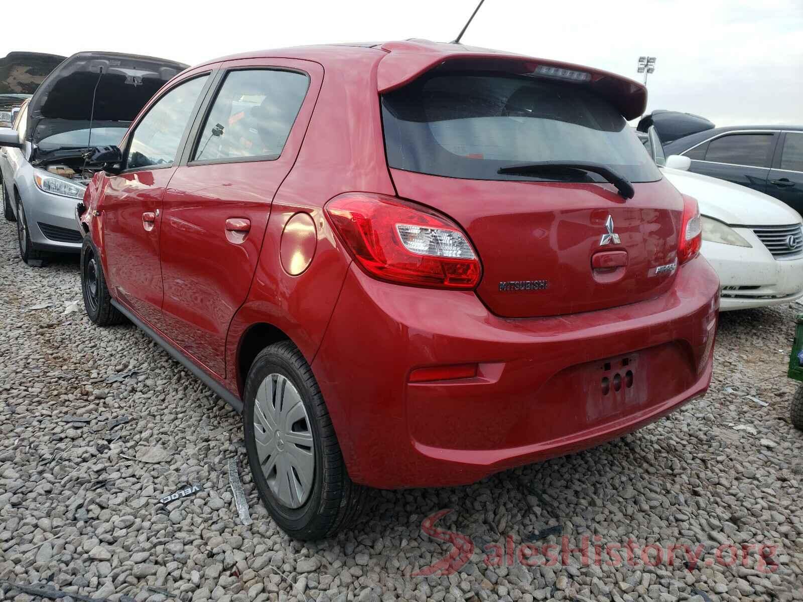 ML32A3HJ4HH018165 2017 MITSUBISHI MIRAGE