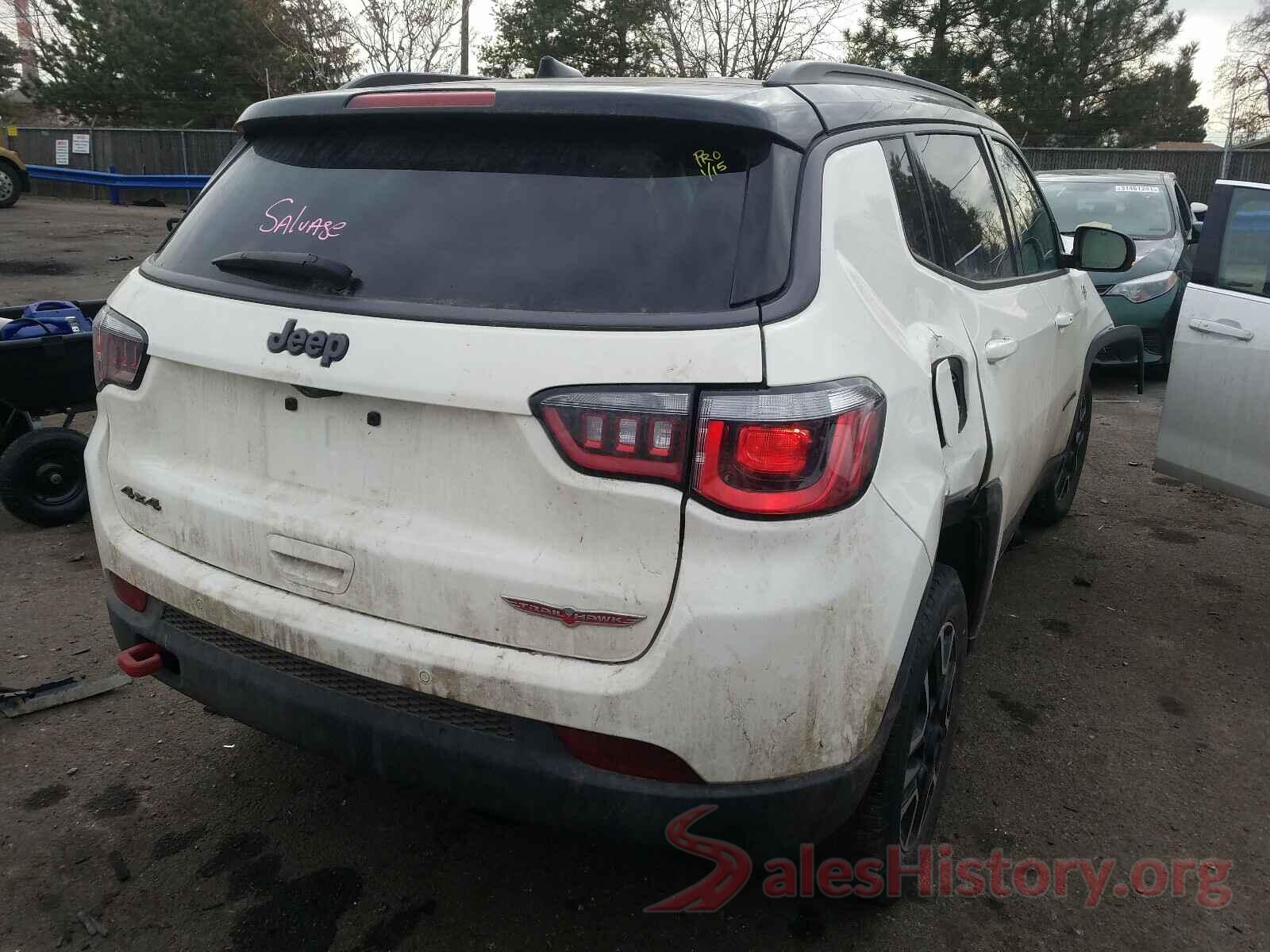 3C4NJDDB8KT805529 2019 JEEP COMPASS