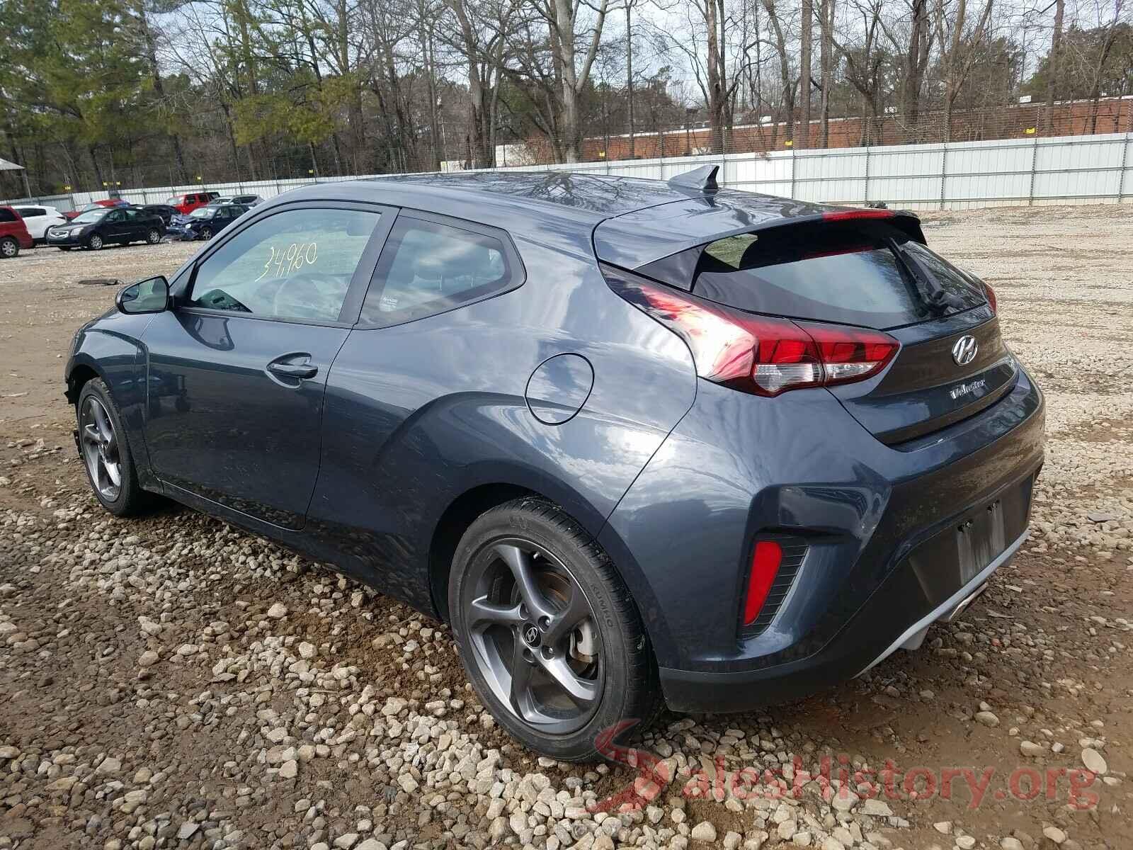 KMHTG6AF8KU019711 2019 HYUNDAI VELOSTER