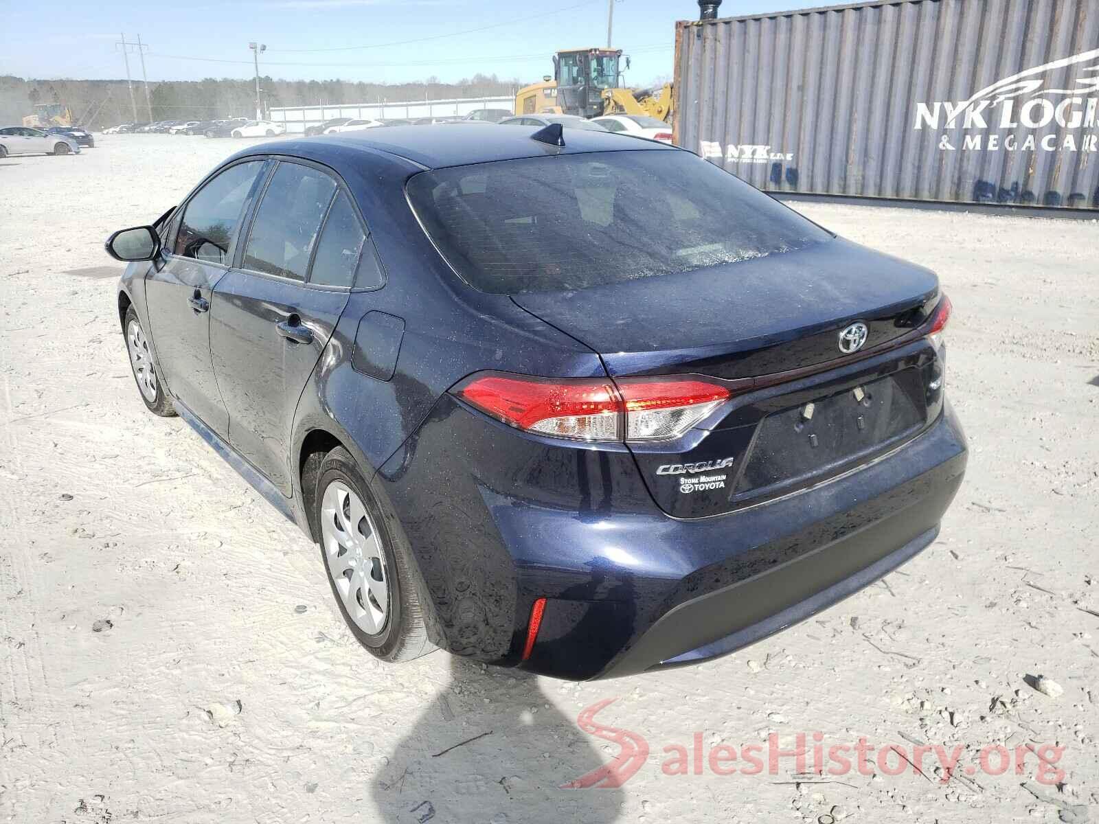 JTDEPMAE9MJ138865 2021 TOYOTA COROLLA