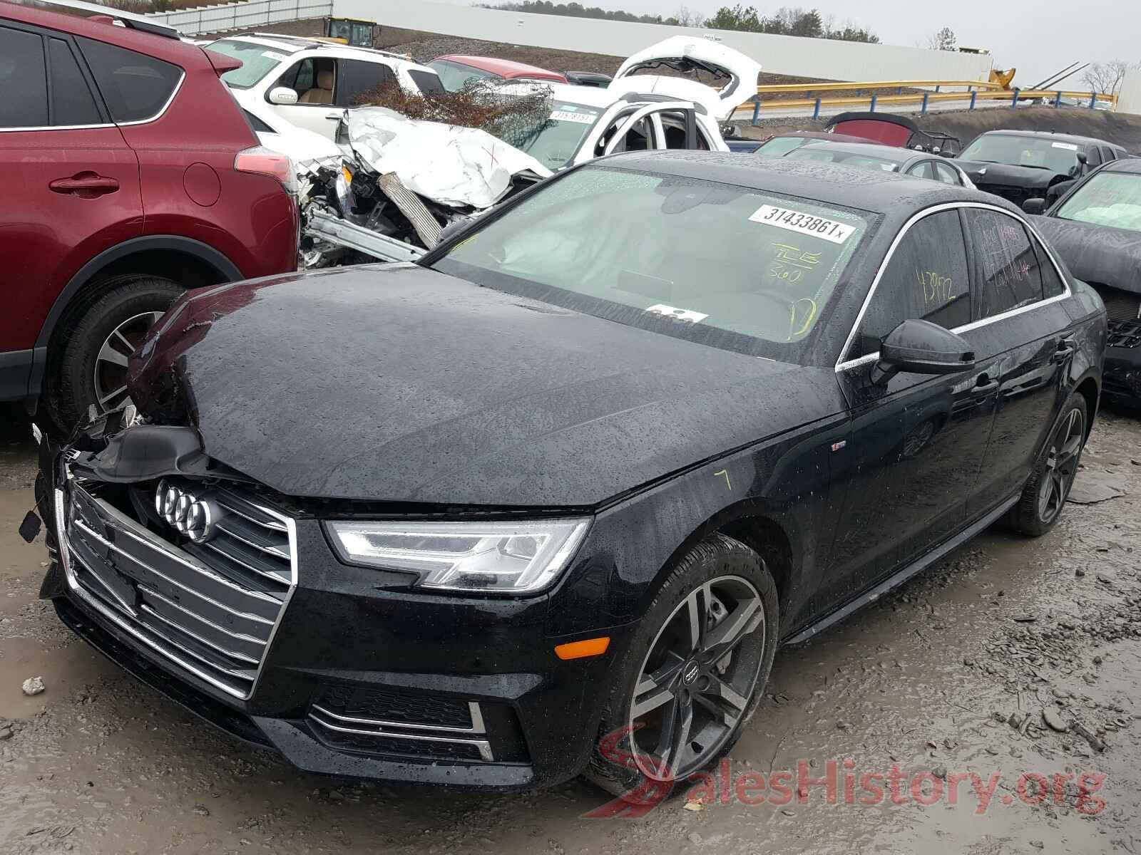 WAULNAF49HN011430 2017 AUDI A4