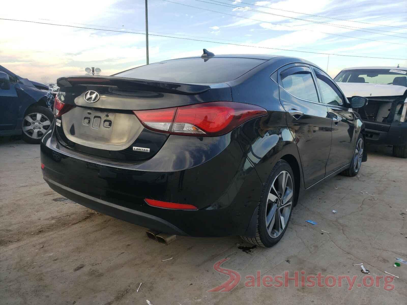 KMHDH4AE7GU559880 2016 HYUNDAI ELANTRA