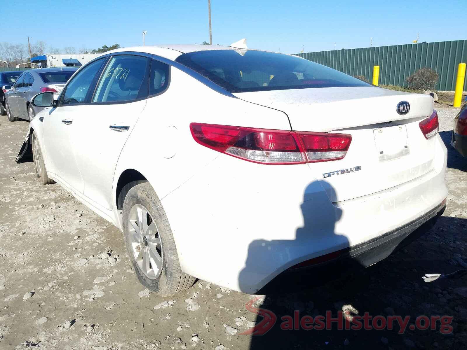 KNAGT4L34G5071392 2016 KIA OPTIMA