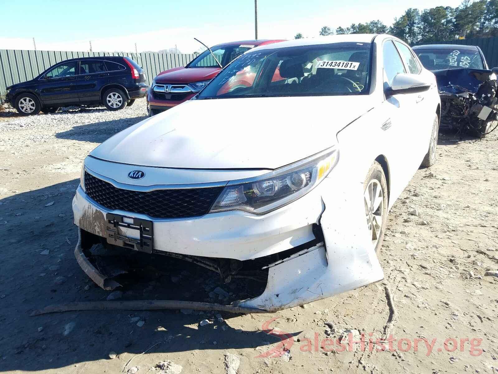 KNAGT4L34G5071392 2016 KIA OPTIMA