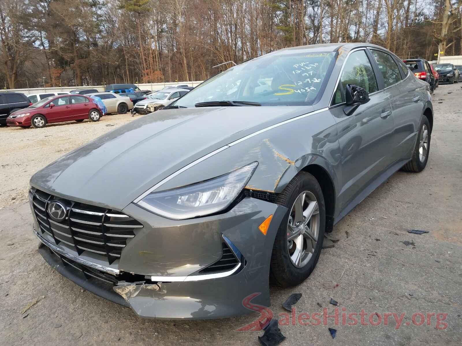 5NPEG4JA2MH094052 2021 HYUNDAI SONATA