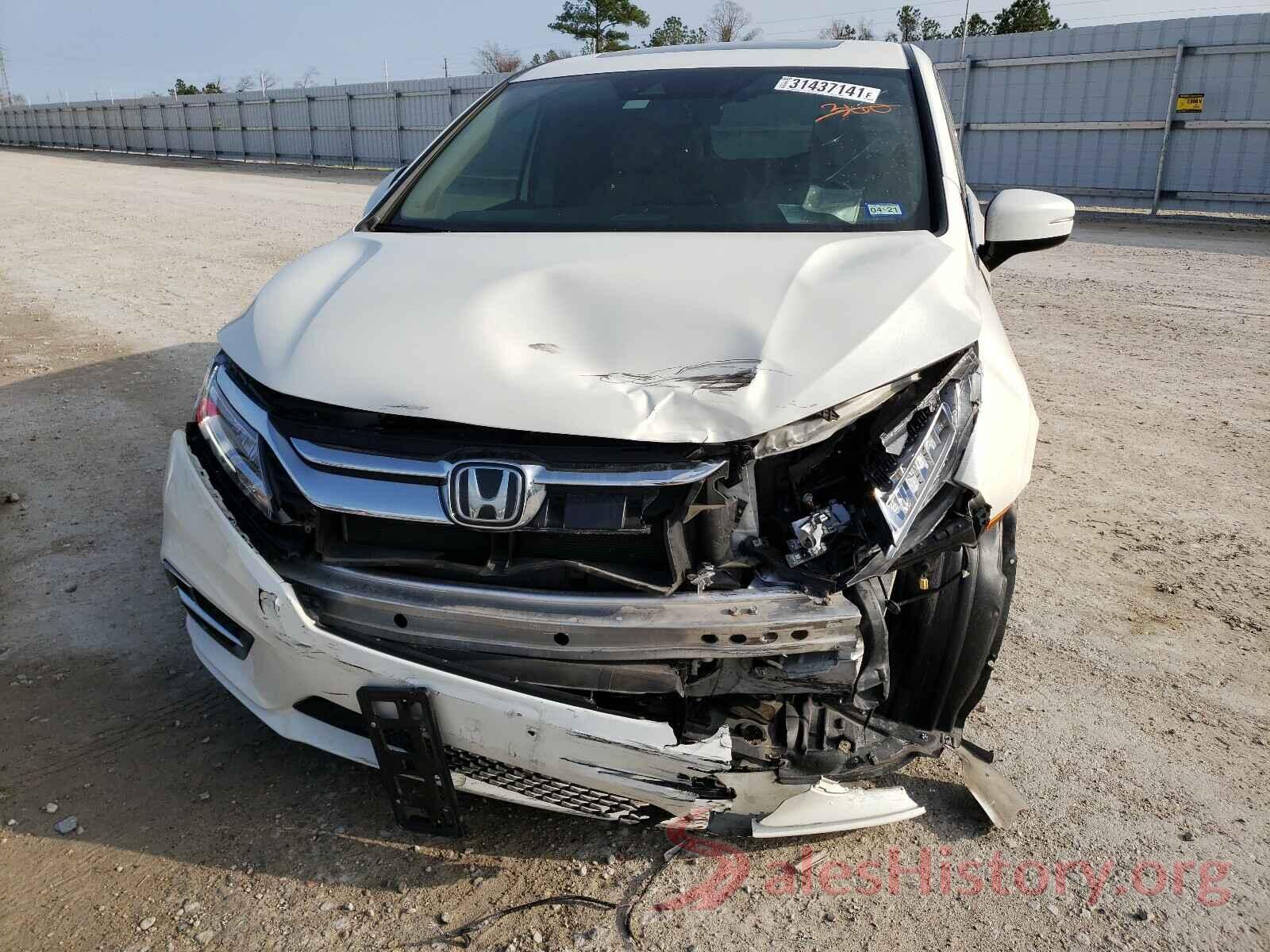 5FNRL6H91JB063468 2018 HONDA ODYSSEY