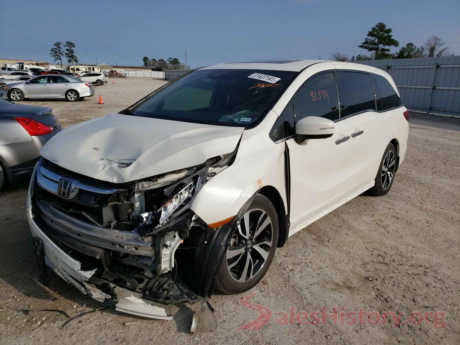 5FNRL6H91JB063468 2018 HONDA ODYSSEY