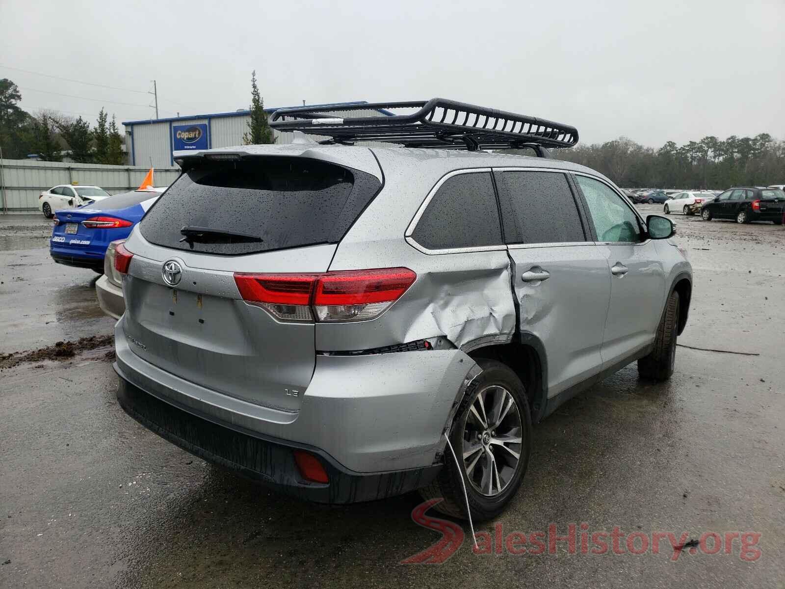 5TDZZRFH9KS325714 2019 TOYOTA HIGHLANDER