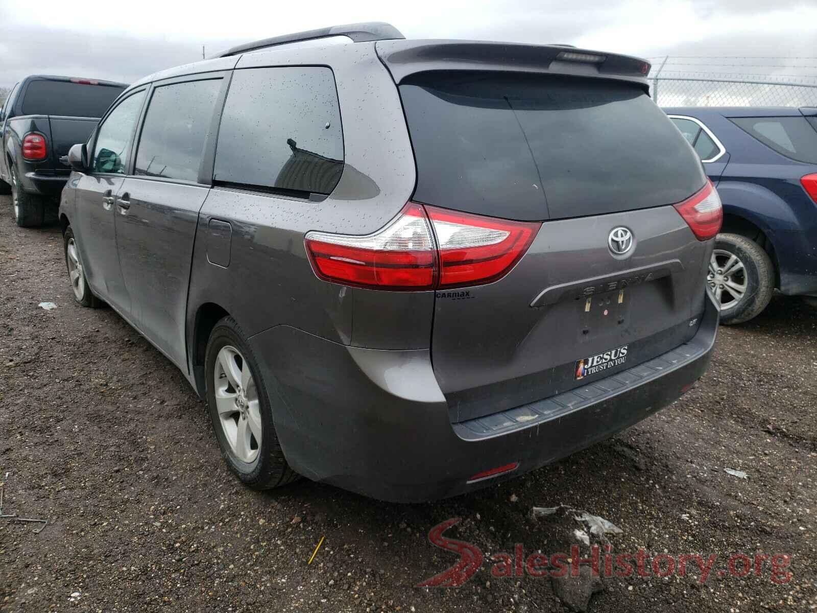 5TDKZ3DC0HS865564 2017 TOYOTA SIENNA