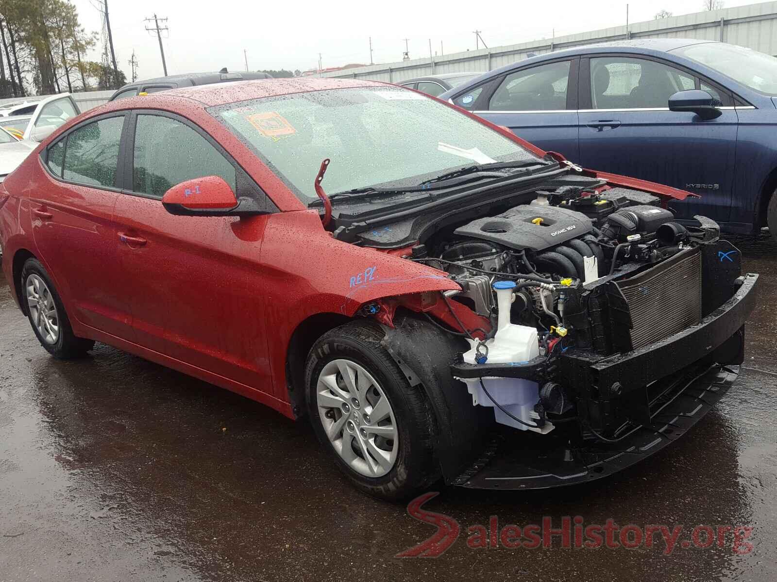 KMHD74LF2HU166122 2017 HYUNDAI ELANTRA