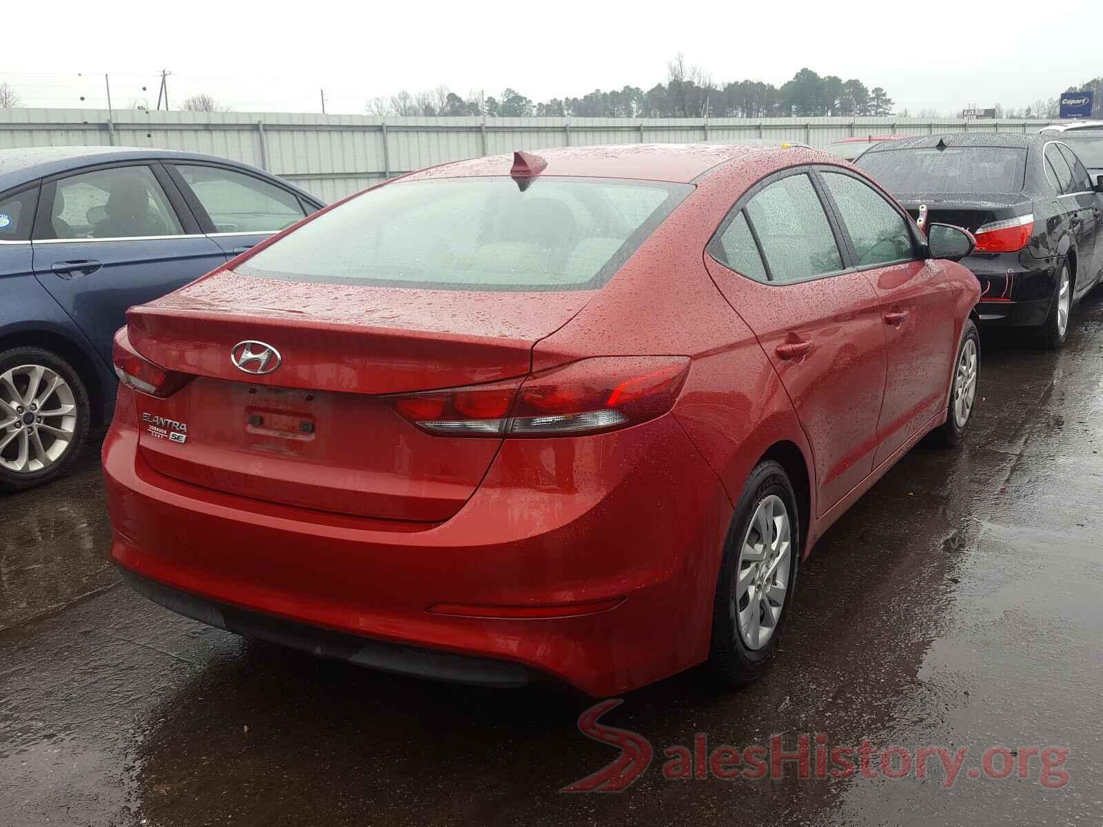 KMHD74LF2HU166122 2017 HYUNDAI ELANTRA