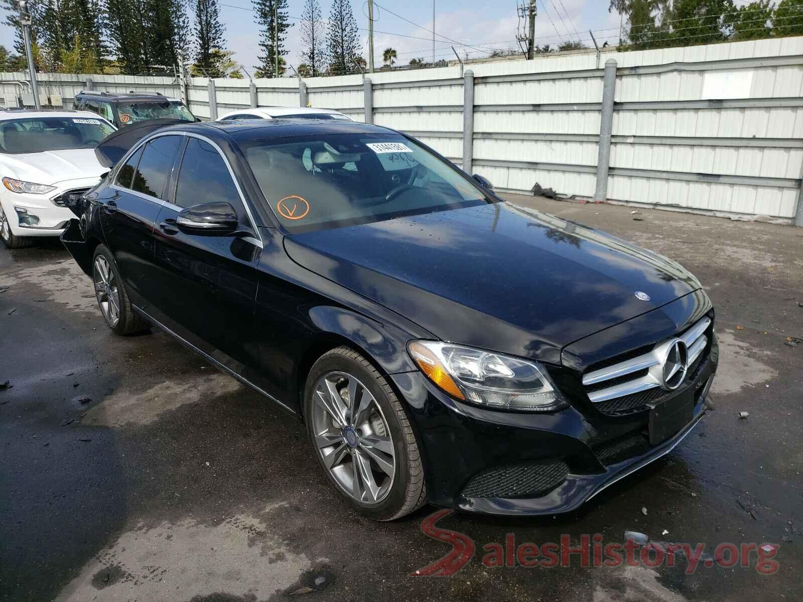 55SWF4JB1HU204480 2017 MERCEDES-BENZ C CLASS