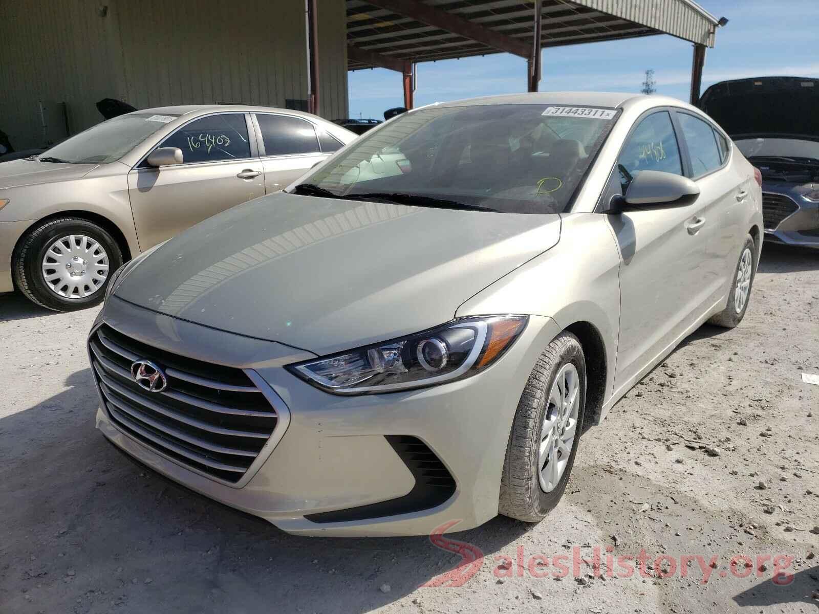 5NPD74LF3JH227921 2018 HYUNDAI ELANTRA