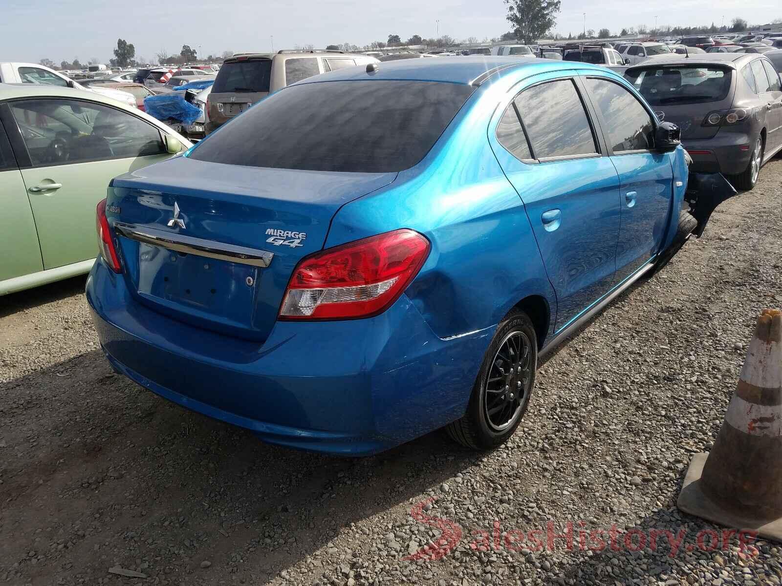 ML32F3FJ0KHF15194 2019 MITSUBISHI MIRAGE