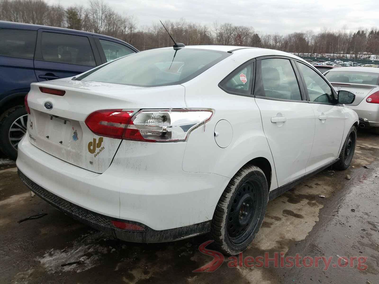 1FADP3F25HL336167 2017 FORD FOCUS