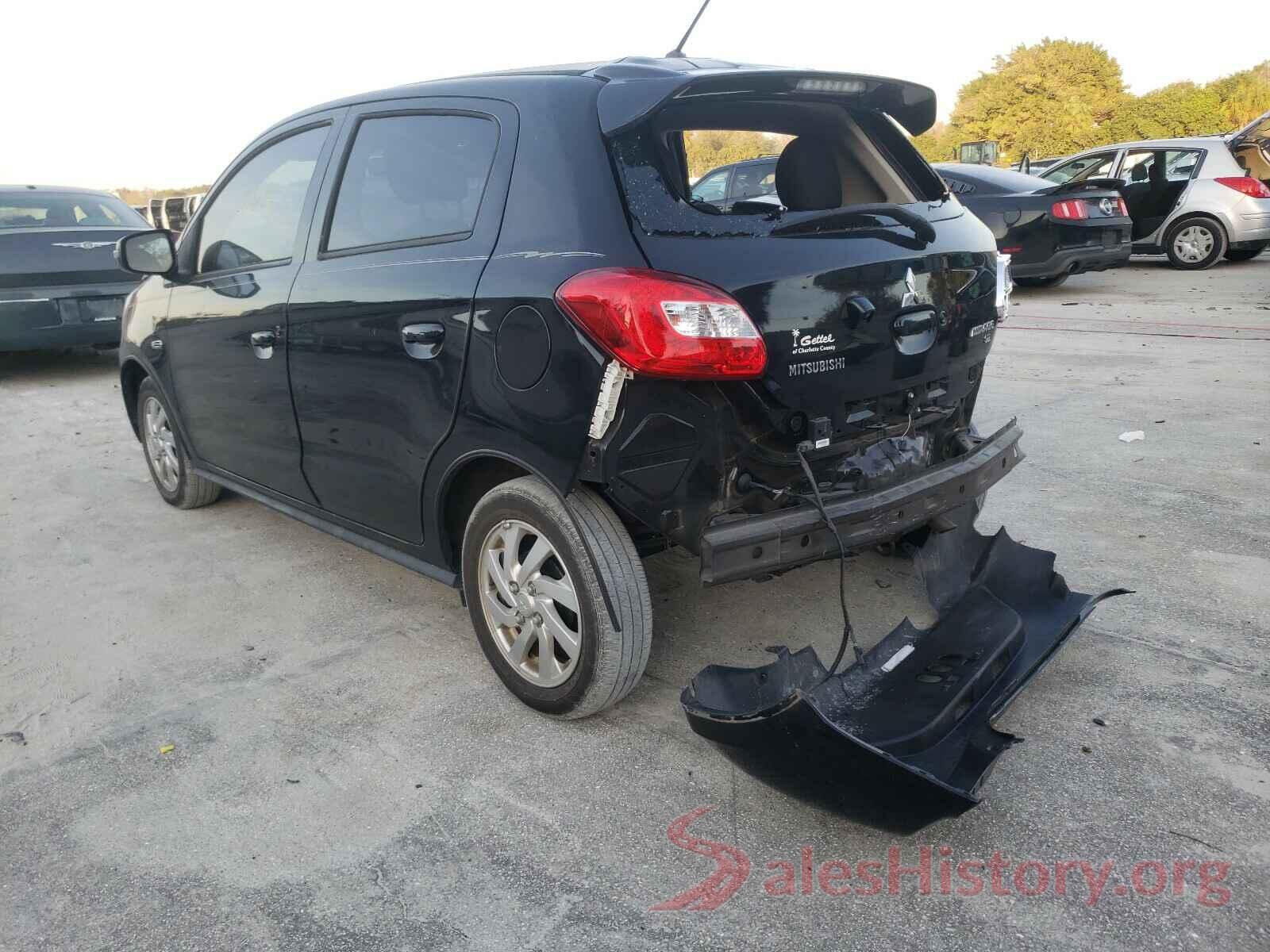 ML32A4HJXJH003648 2018 MITSUBISHI MIRAGE