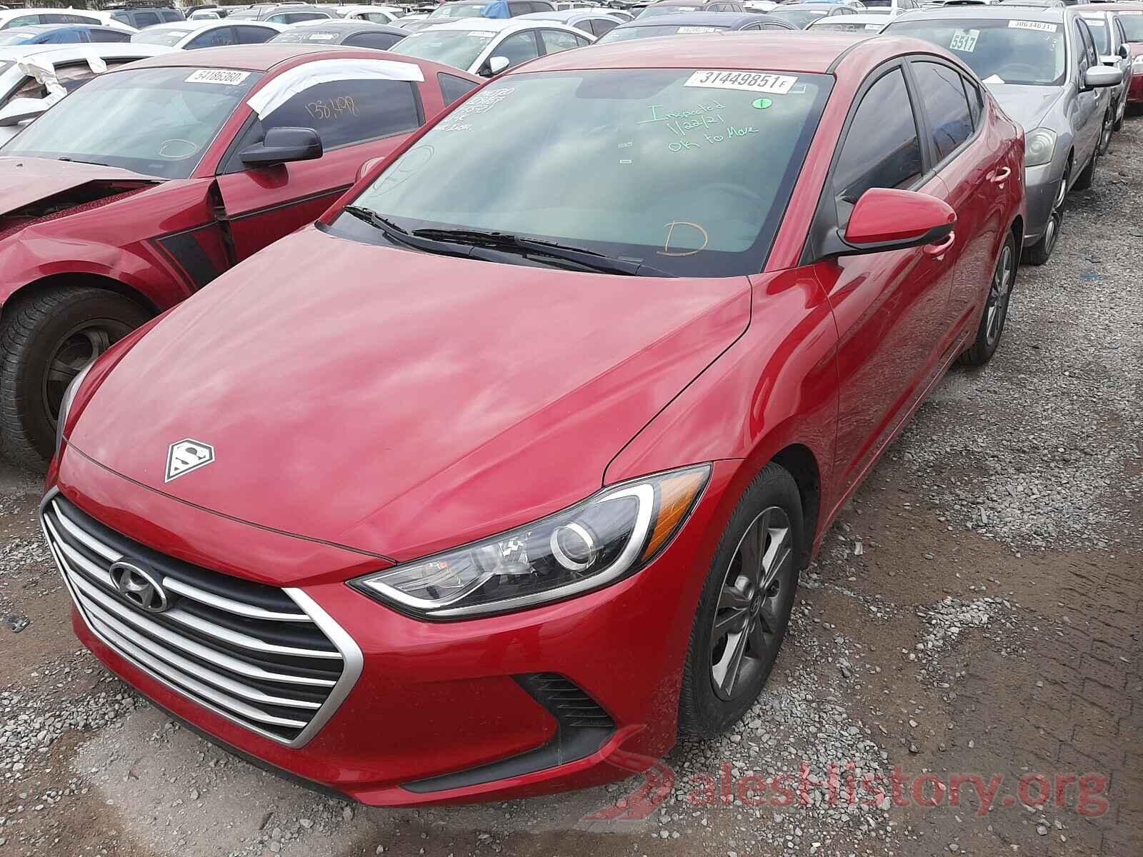 5NPD84LFXJH213883 2018 HYUNDAI ELANTRA